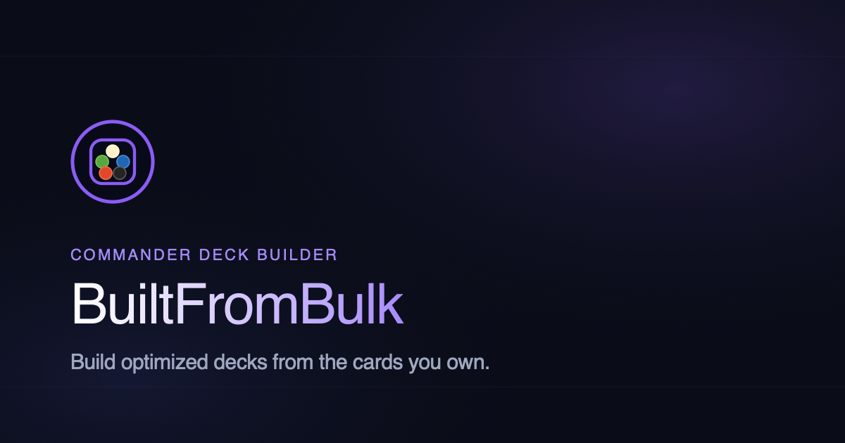 BuiltFromBulk — 官网预览图
